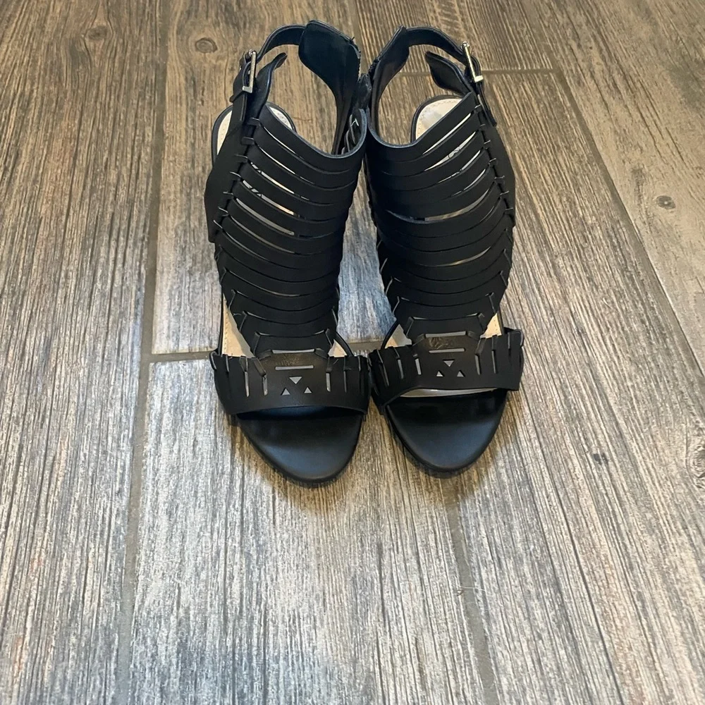 Brand new black block heel sandals - Picture 2 of 3